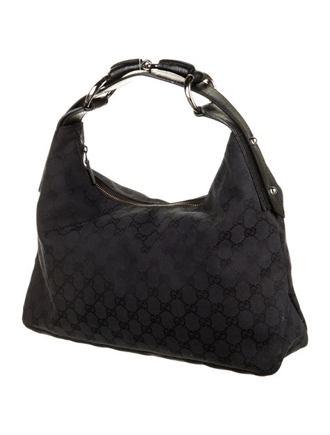 year gucci horsebit hobo debut|gucci hobo shoulder bag.